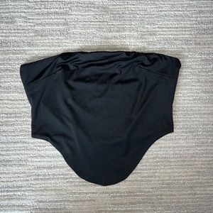 Tiger Mist Black Bandeau Top